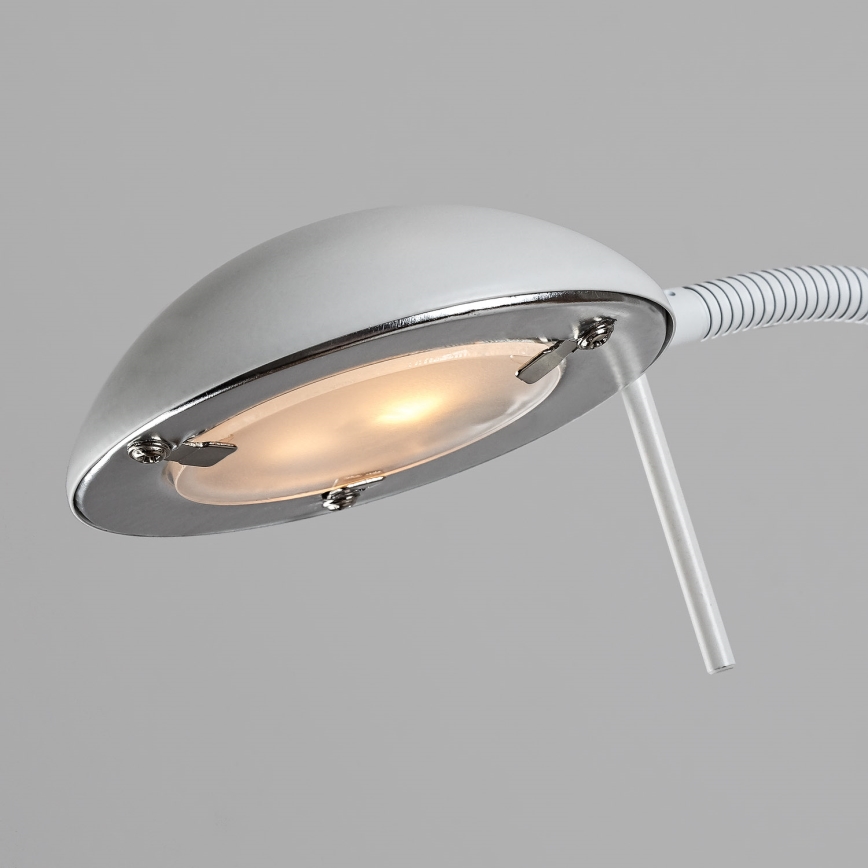 Brilagi - Dæmpbar gulvlampe SCARLETT 1xR7s/230W/230V + 1xG9/40W hvid