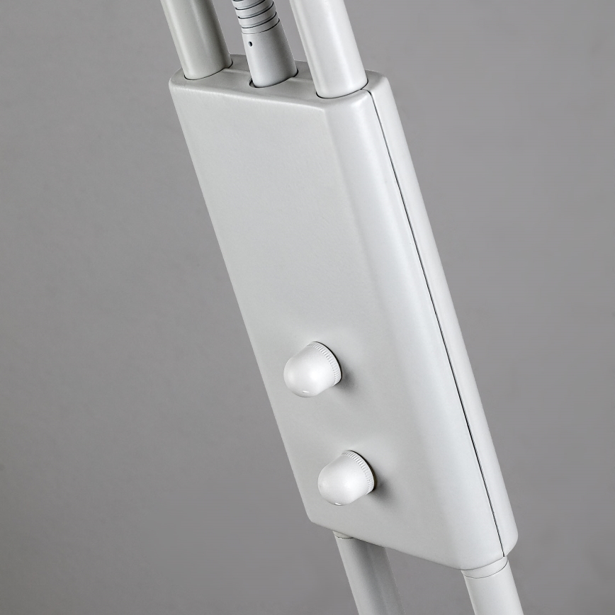 Brilagi - Dæmpbar gulvlampe SCARLETT 1xR7s/230W/230V + 1xG9/40W hvid