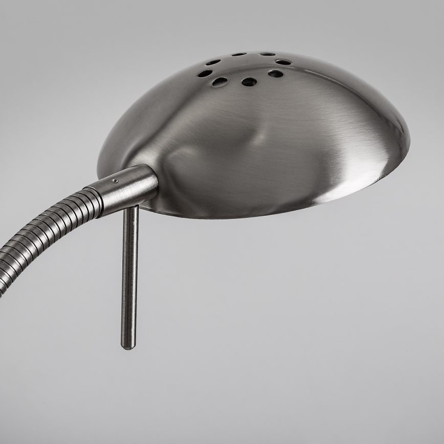 Brilagi - Dæmpbar gulvlampe SCARLETT 1xR7s/230W/230V + 1xG9/40W mat krom