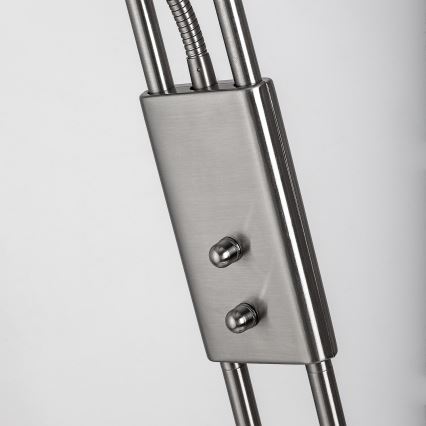 Brilagi - Dæmpbar gulvlampe SCARLETT 1xR7s/230W/230V + 1xG9/40W mat krom