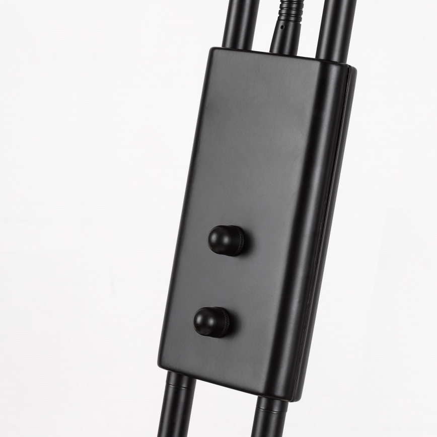 Brilagi - Dæmpbar gulvlampe SCARLETT 1xR7s/230W/230V + 1xG9/40W sort