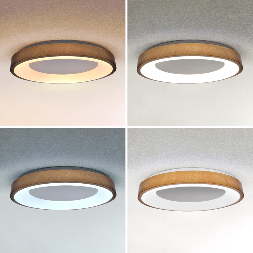 Brilagi - Dæmpbar LED-loftlampe DORIA LED/60W/230V 3000-6500K Ø 60 cm + fjernbetjening