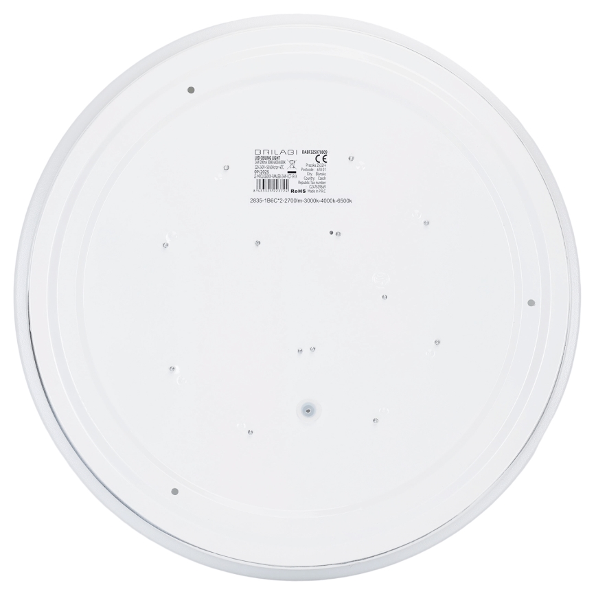 Brilagi - LED Dæmpbar loftlampe MILKY WAY LED/24W/230V 3000-6500K Ø 38 cm + fjernbetjening