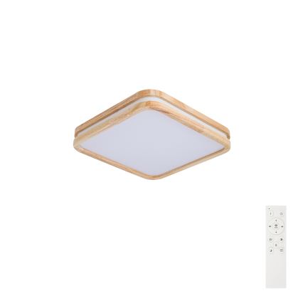 Brilagi - Dæmpbar LED-loftlampe MOLINA SQUARE LED/48W/230V 3000-6000K eg 40x40 cm + fjernbetjening