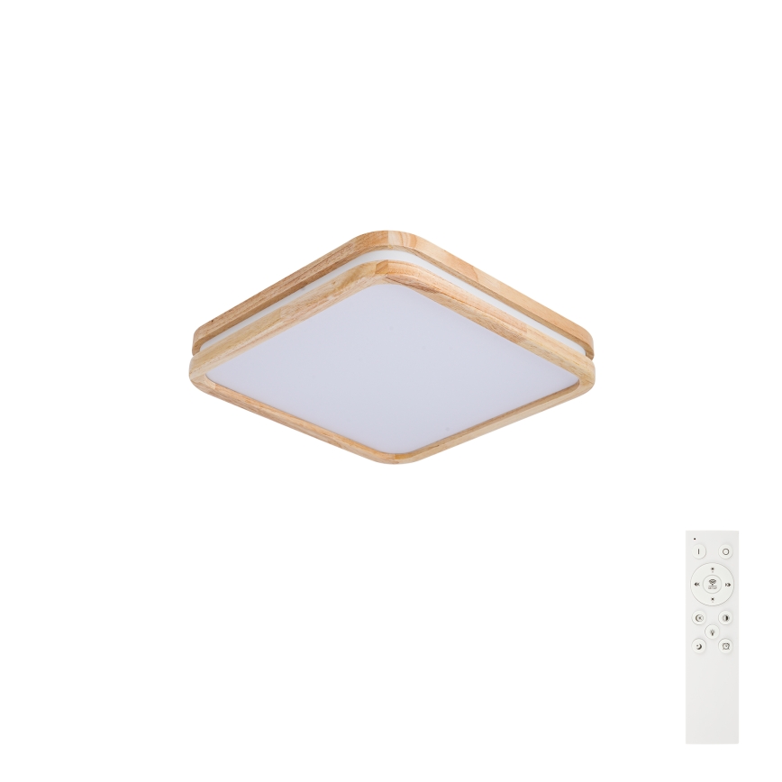 Brilagi - Dæmpbar LED-loftlampe MOLINA SQUARE LED/48W/230V 3000-6000K eg 40x40 cm + fjernbetjening