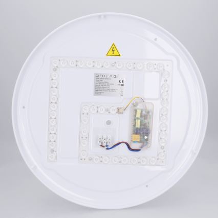 Brilagi - LED-dæmpbar loftlampe NAOMI LED/48W/230V 3000-6500K Ø 39 cm sort + fjernbetjening