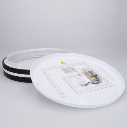 Brilagi - LED-dæmpbar loftlampe NAOMI LED/48W/230V 3000-6500K Ø 39 cm sort + fjernbetjening