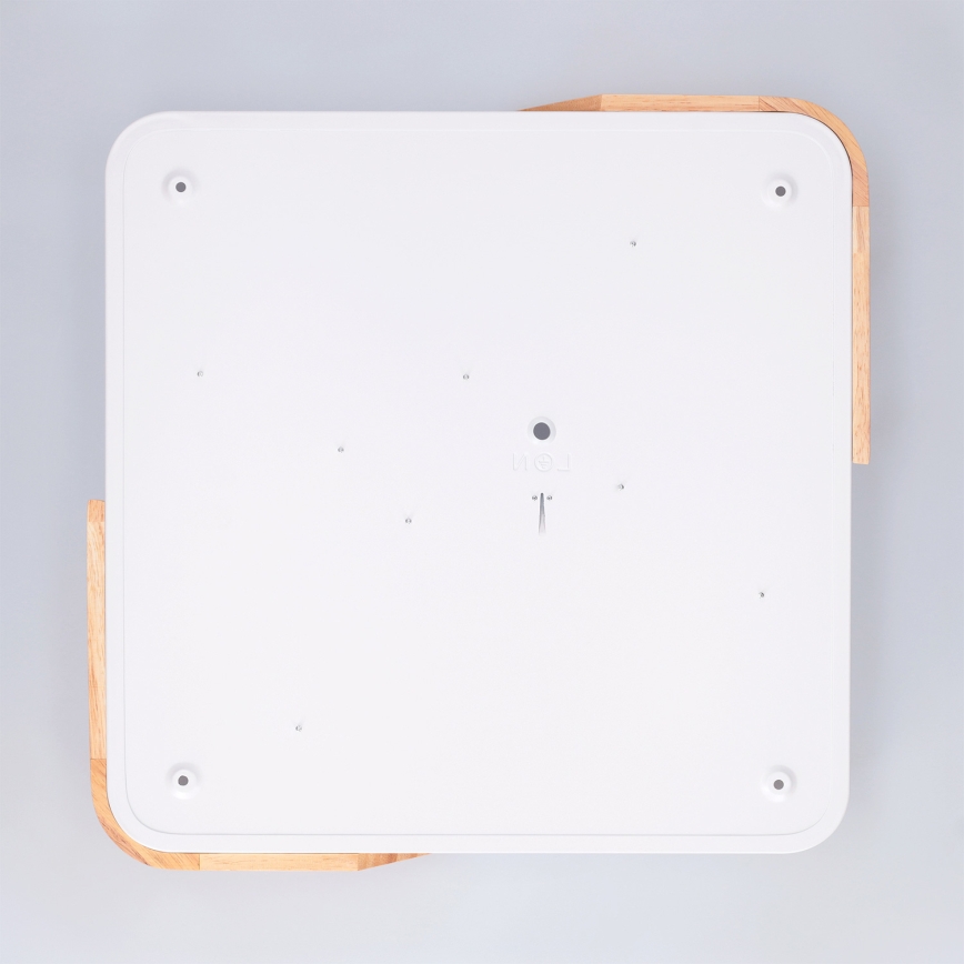 Brilagi - Dæmpbar LED loftlampe PILANA LED/48W/230V 3000-6500K eg/hvid 42x42 cm + fjernbetjening