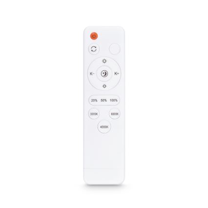 Brilagi - Dæmpbar LED loftlampe PILANA LED/48W/230V 3000-6500K eg/hvid 42x42 cm + fjernbetjening