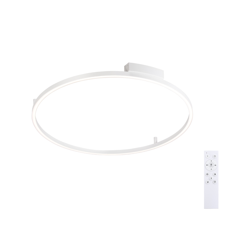 Brilagi - LED-dæmpbar loftlampe PORTOFINO LED/60W/230V 3000-6000K Ø 80 cm hvid + fjernbetjening