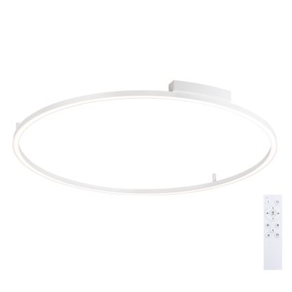 Brilagi - LED-dæmpbar loftlampe PORTOFINO LED/85W/230V 3000-6000K Ø 120 cm hvid + fjernbetjening