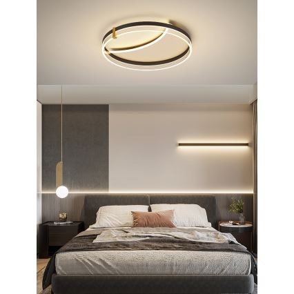 Brilagi - Dæmpbar LED-loftlampe SIRELI LED/47W/230V 3000-6000K Ø 40 cm + fjernbetjening