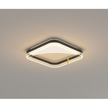 Brilagi - LED dæmpbar loftlampe SIRELI LED/56W/230V 3000-6000K 40x40 cm + fjernbetjening