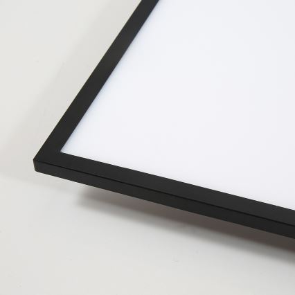 Brilagi - LED-dæmpbar loftlampe SLIMFRAME LED/58W/230V 120x30 cm 3000-6000K sort + fjernbetjening