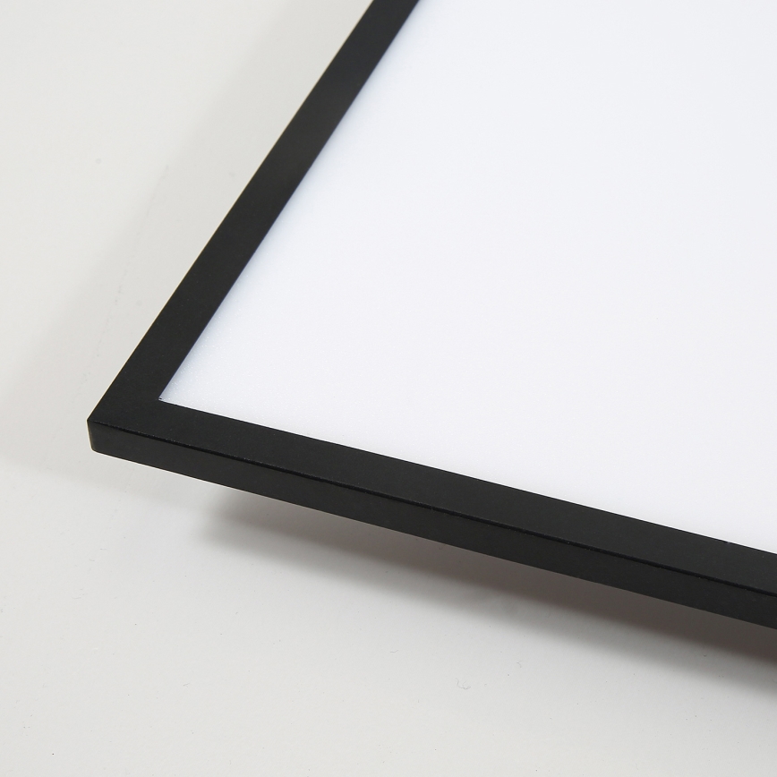 Brilagi - LED-dæmpbar loftlampe SLIMFRAME LED/58W/230V 120x30 cm 3000-6000K sort + fjernbetjening