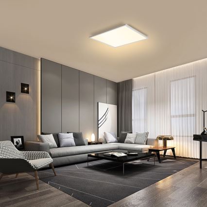 Brilagi - SLIMFRAME LED dæmpbart loftarmatur LED/58W/230V 60x60 cm 3000-6000K hvid + fjernbetjening