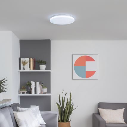 Brilagi - Dæmpbar LED-armatur SMART STARS LED/24W/230V Ø 38 cm 2700-6500K Wi-Fi Tuya + fjernbetjening