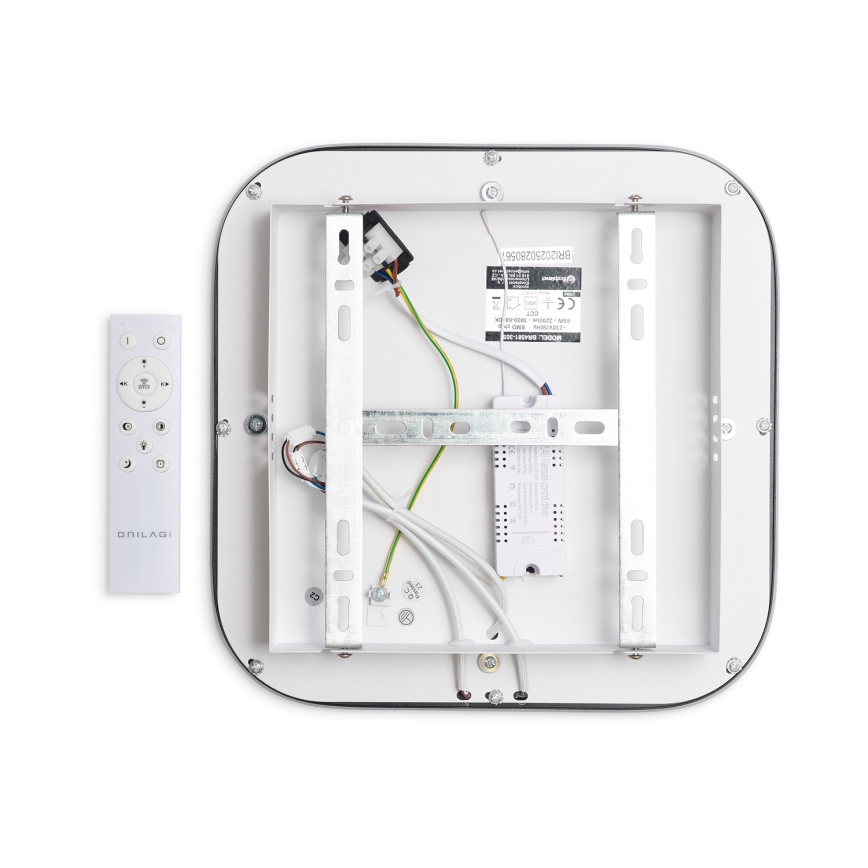 Brilagi - Dæmpbar LED-loftlampe TRIVARO LED/65W/230V 3000-6000K 30x30 cm + fjernbetjening