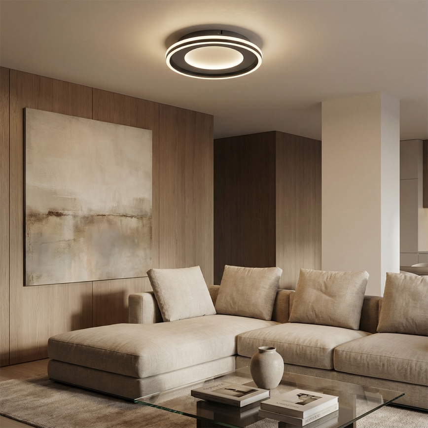 Brilagi - LED-dæmpbar loftlampe TRIVARO LED/72W/230V 3000-6000K Ø 40 cm + fjernbetjening