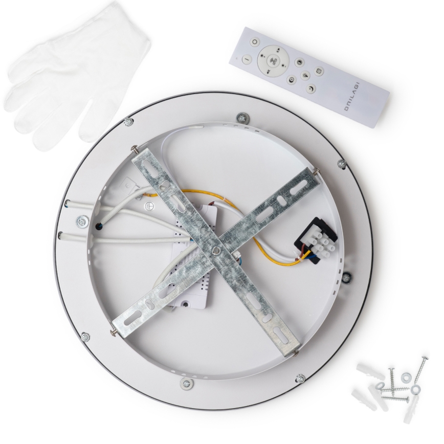 Brilagi - LED-dæmpbar loftlampe TRIVARO LED/72W/230V 3000-6000K Ø 40 cm + fjernbetjening