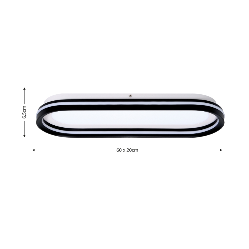 Brilagi - LED dæmpbar loftlampe TRIVARO LED/85W/230V 3000-6000K 20x60 cm + fjernbetjening