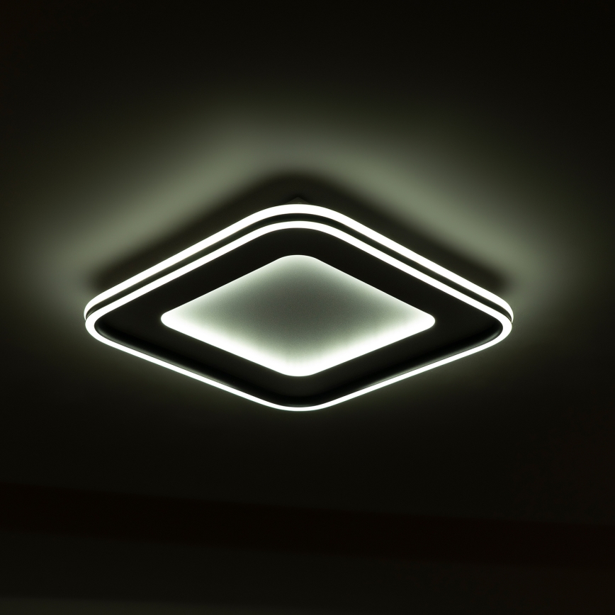 Brilagi - Dæmpbar LED-loftlampe TRIVARO LED/88W/230V 3000-6000K 40x40 cm + fjernbetjening