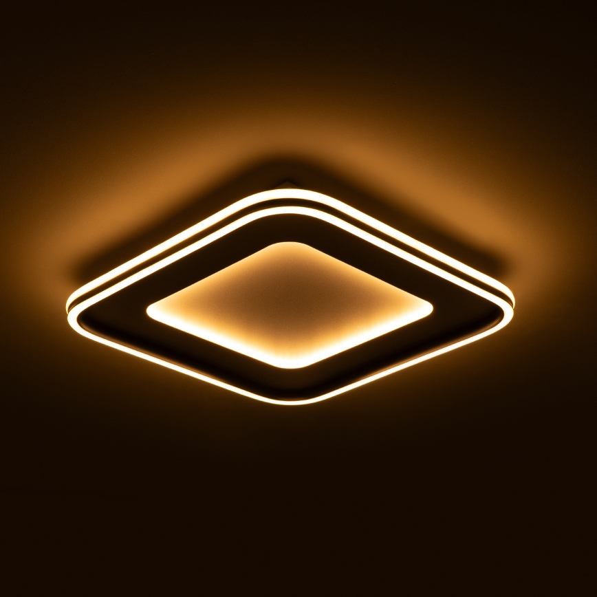 Brilagi - Dæmpbar LED-loftlampe TRIVARO LED/88W/230V 3000-6000K 40x40 cm + fjernbetjening