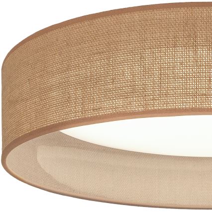 Brilagi - LED dæmpbar loftlampe VELVET SMARTIX LED/24W/230V 3000-6000K Ø 45 cm beige Wi-Fi Tuya Beacon + fjernbetjening