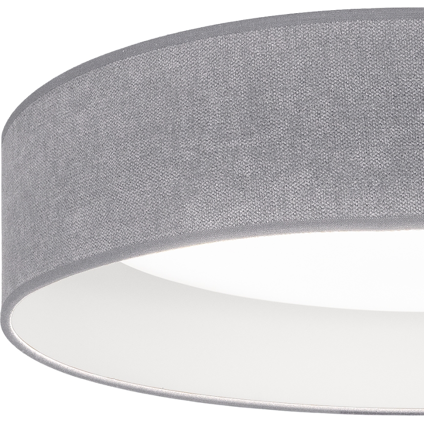 Brilagi - LED-dæmpbar loftlampe VELVET SMART VARI LED/24W/230V 3000-6500K Ø 45 cm grå + fjernbetjening