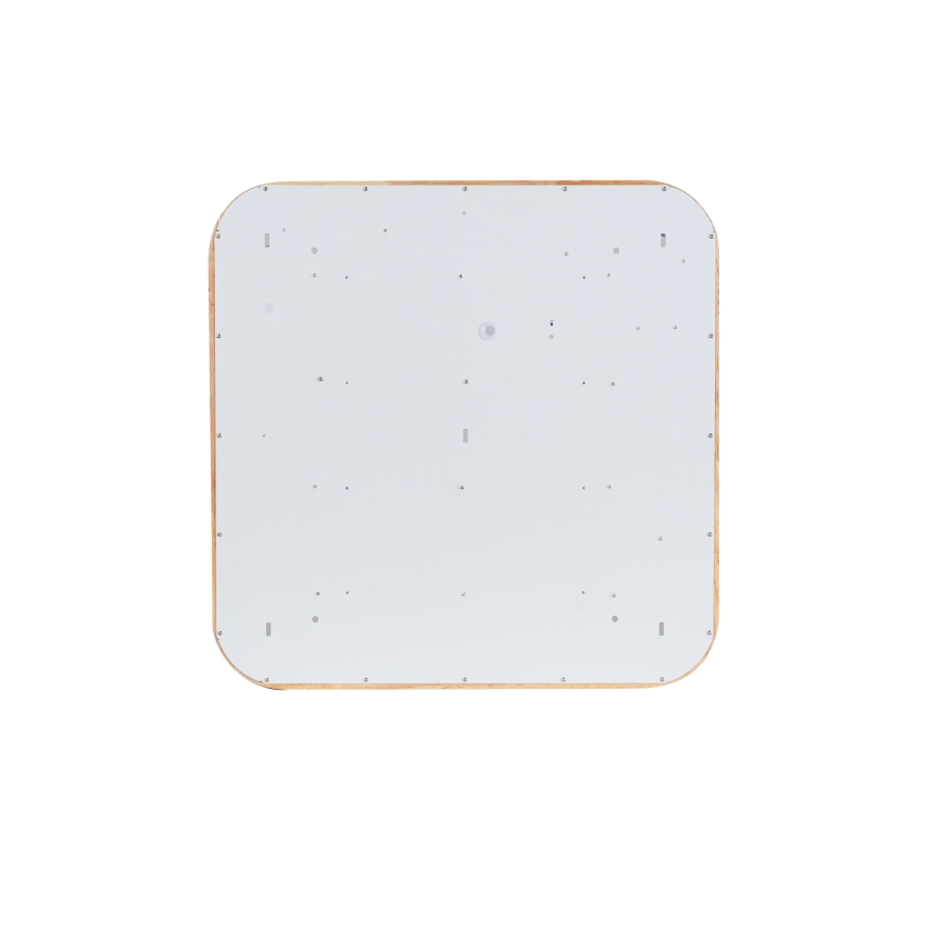 Brilagi - Dæmpbar LED-loftlampe WOODLINE SQUARE LED/48W/230V 3000-6000K eg 40x40 cm + fjernbetjening