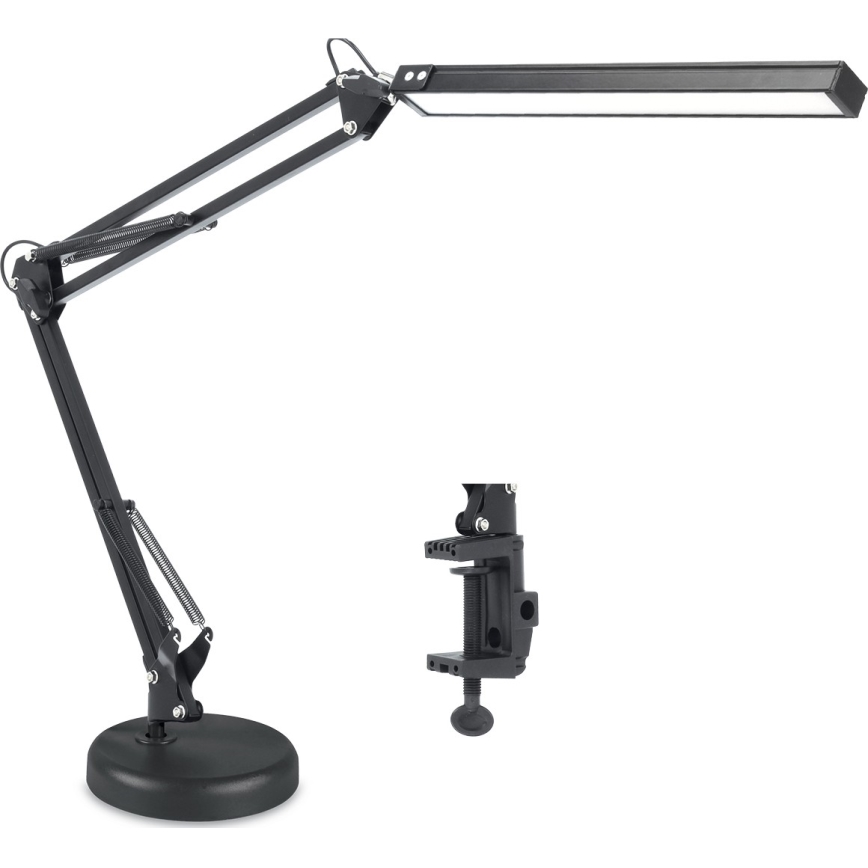 Brilagi - Dæmpbar LED-bordlampe 2-i-1 USB VARIO LED/14W/5V 3000-6000K sort