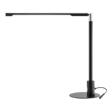 Brilagi - Dæmpbar LED-bordlampe med touch og USB-porte VARIO LED/7W/230V 3000-6500K CRI 96 sort