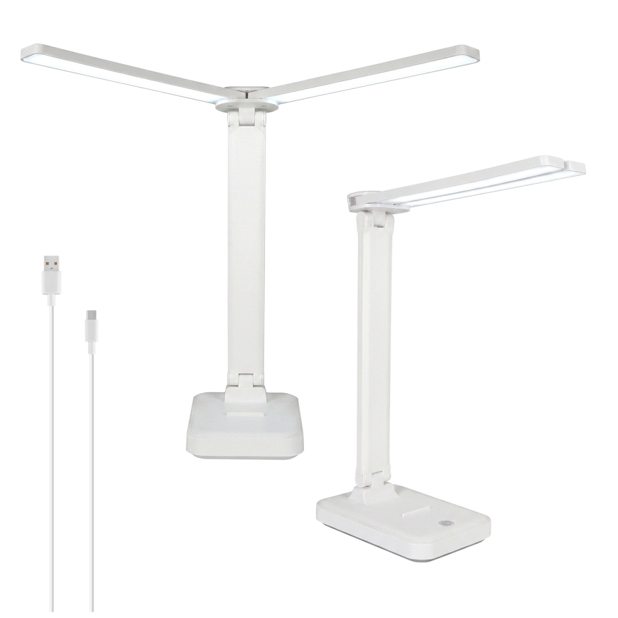 Brilagi - Dæmpbar LED-bordlampe MODO DUO LED/8W/5V 3000/4000/6500K hvid