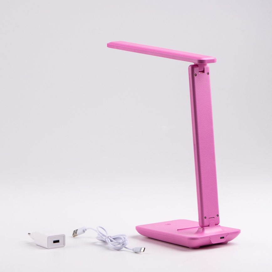 BRILAGI - Dæmpbar bordlampe MODO LED/7W/230V 3000/4000/6500K lyserød