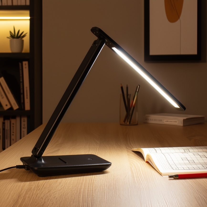 Brilagi - Dæmpbar LED-bordlampe MODO LED/7W/230V 3000/4000/6500K, sort