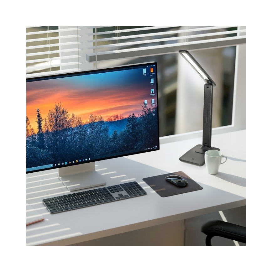Brilagi - Dæmpbar LED-bordlampe MODO LED/7W/230V 3000/4000/6500K, sort