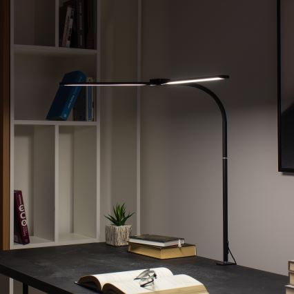 Brilagi - Dæmpbar LED-bordlampe USB VARIO LED/14W/5V 3000-6000K sort