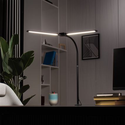 Brilagi - Dæmpbar LED-bordlampe USB VARIO LED/14W/5V 3000-6000K sort