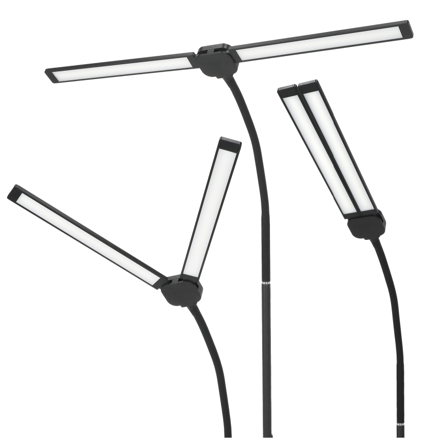 Brilagi - Dæmpbar LED-bordlampe USB VARIO LED/14W/5V 3000-6000K sort