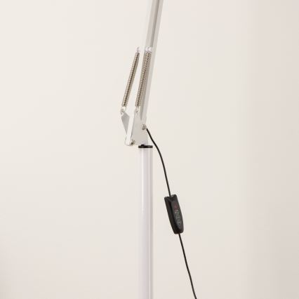 Brilagi - LED Dæmpbar fleksibel gulvlampe VARIO LED/14W/230V 3000-6000K 157 cm hvid