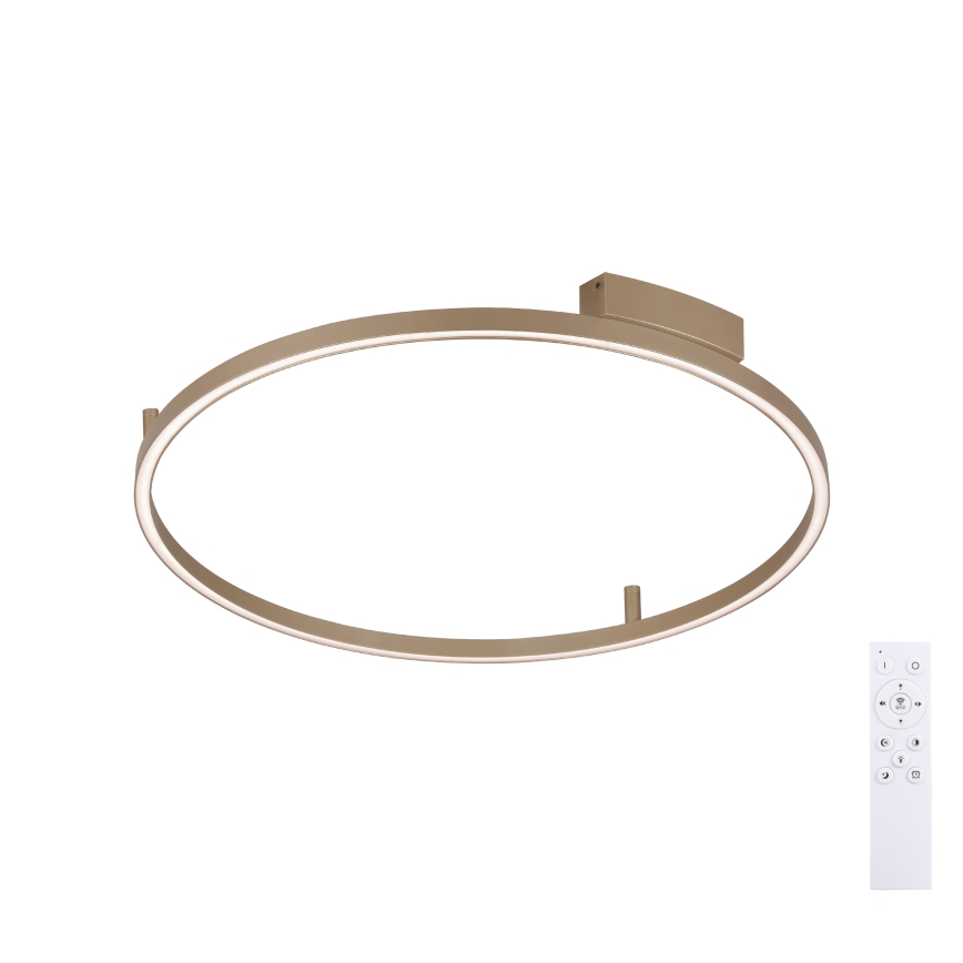 Brilagi - LED Dæmpbar loftlampe PORTOFINO LED/60W/230V 3000-6000K Ø 80 cm beige + fjernbetjening