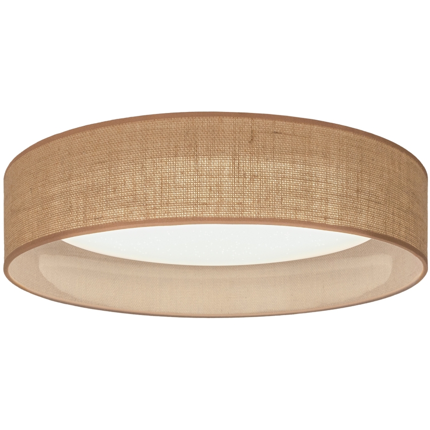 Brilagi - LED-dæmpbar loftlampe VELVET SMARTIX STARS LED/36W/230V 3000-6000K Ø 55 cm beige Wi-Fi Tuya Beacon + fjernbetjening