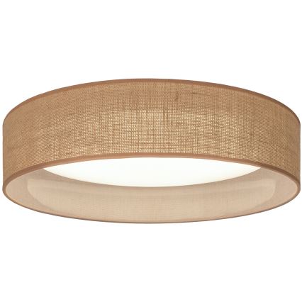 Brilagi - Dæmpbar LED-loftlampe VELVET SMARTIX LED/36W/230V 3000–6000K Ø 55 cm beige Wi-Fi Tuya Beacon + fjernbetjening
