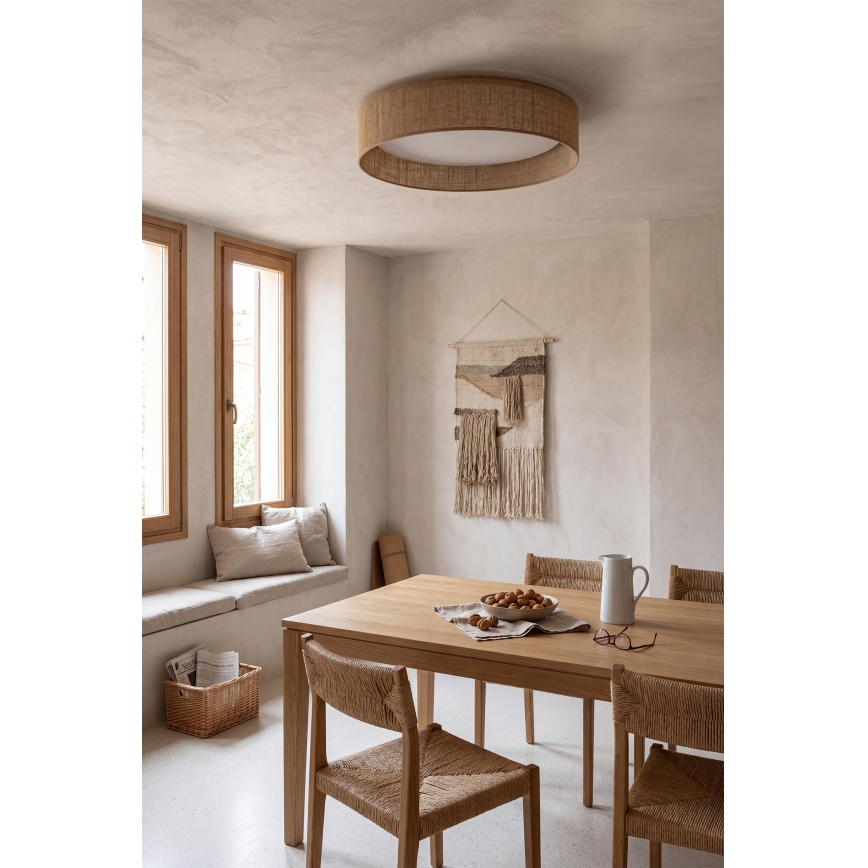 Brilagi - LED dæmpbar loftlampe VELVET SMART VARI LED/24W/230V 3000–6500K Ø 45 cm beige + fjernbetjening