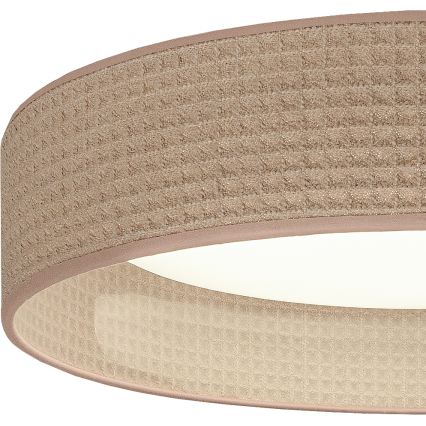 Brilagi - LED dæmpbar loftlampe VELVET SMART VARI LED/24W/230V 3000–6500K Ø 45 cm beige + fjernbetjening