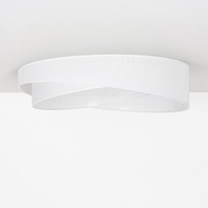 BRILAGI - LED dæmpbar loftlampe VELVET TWIST LED/36W/230V 3000-6000K Ø 65 cm Wi-Fi Tuya Beacon hvid + fjernbetjening