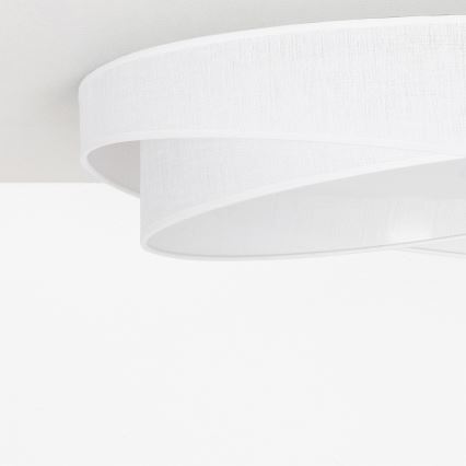 BRILAGI - LED dæmpbar loftlampe VELVET TWIST LED/36W/230V 3000-6000K Ø 65 cm Wi-Fi Tuya Beacon hvid + fjernbetjening
