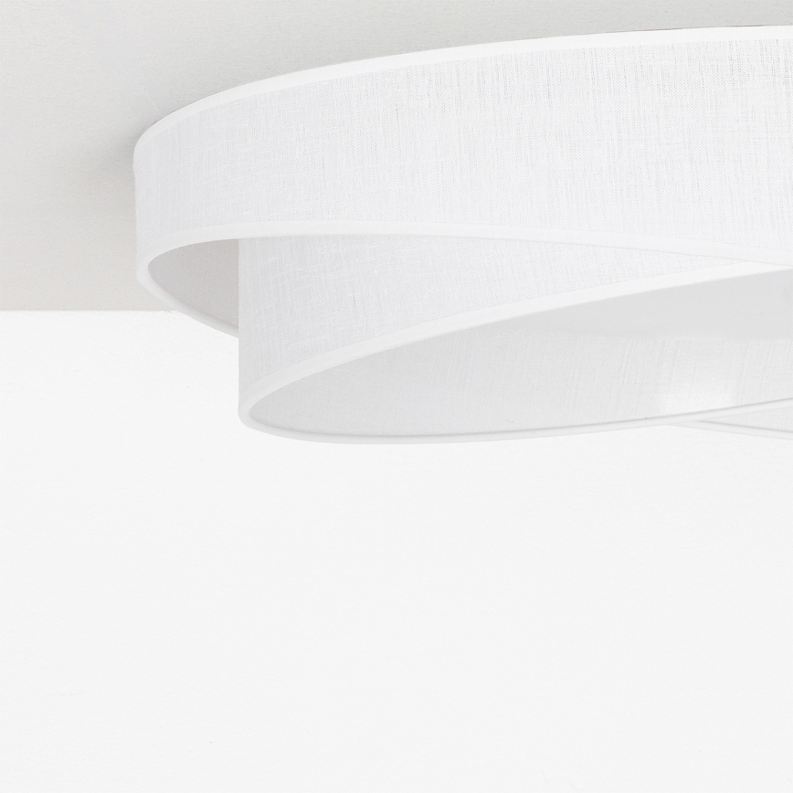 BRILAGI - LED dæmpbar loftlampe VELVET TWIST LED/36W/230V 3000-6000K Ø 65 cm Wi-Fi Tuya Beacon hvid + fjernbetjening