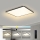 Brilagi - Dæmpbar LED-loftarmatur SLIMFRAME LED/58W/230V 60x60 cm 3000-6000K sort + fjernbetjening