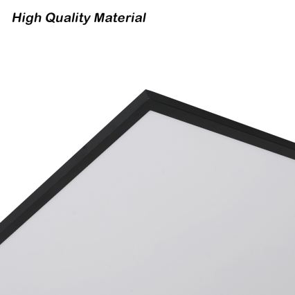 Brilagi - Dæmpbar LED-loftarmatur SLIMFRAME LED/80W/230V 120x60 cm 3000-6000K sort + fjernbetjening